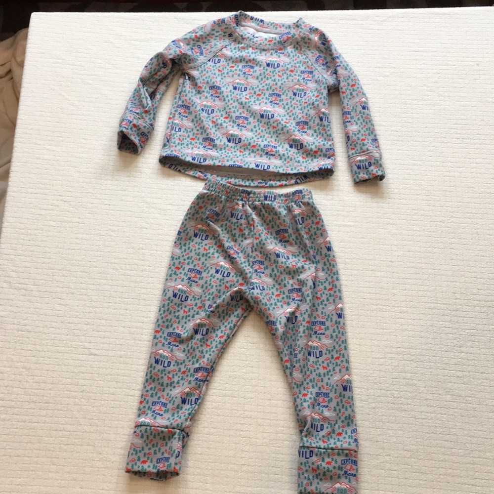 LL Bean Kids Long Underwear Set